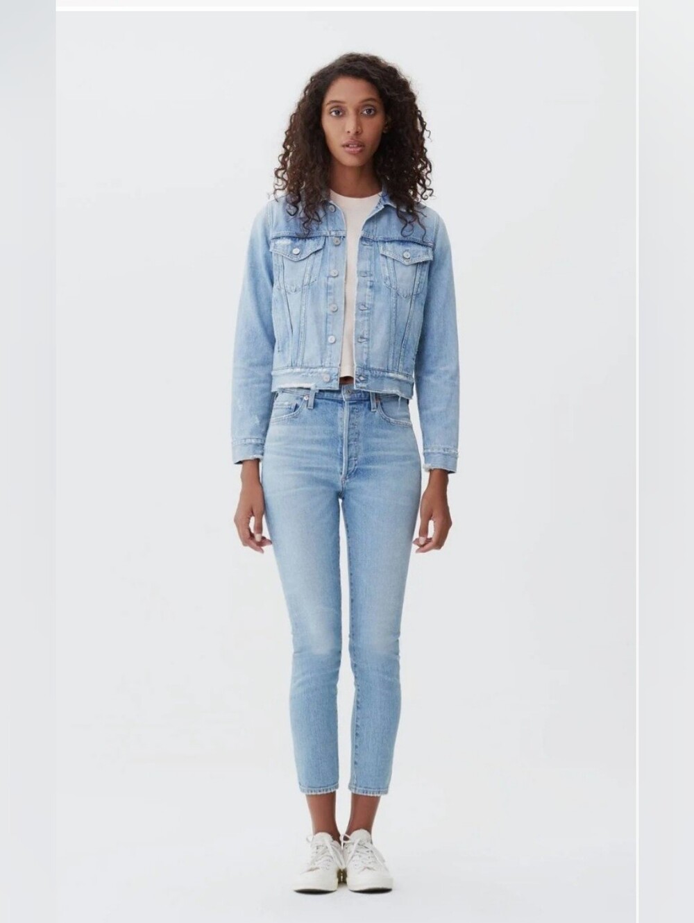 Citizens of Humanity Olivia High Rise Slim Crop Jeans